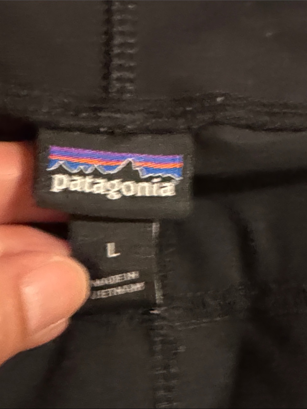 Patagonia Happy Hike Studio Pant Jogger Black Hiking Outdoor Gorpcore-Large - Picture 8 of 10
